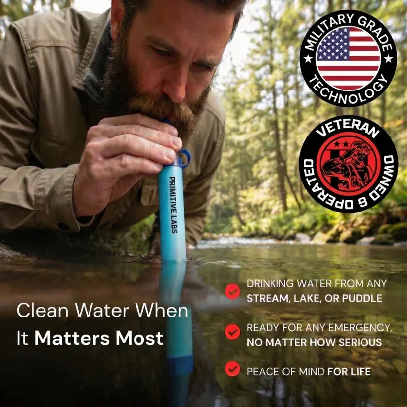 HYDRA-X1 Water Filter Straw (400 gal)